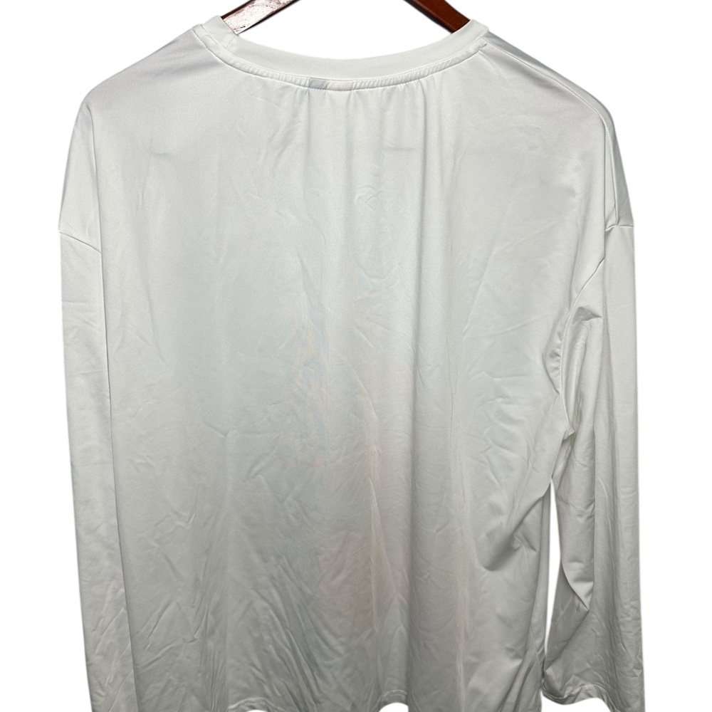 Garfield 'I Hate Mondays' White Long Sleeve Tee Shirt 1XL - Picture 2 of 6